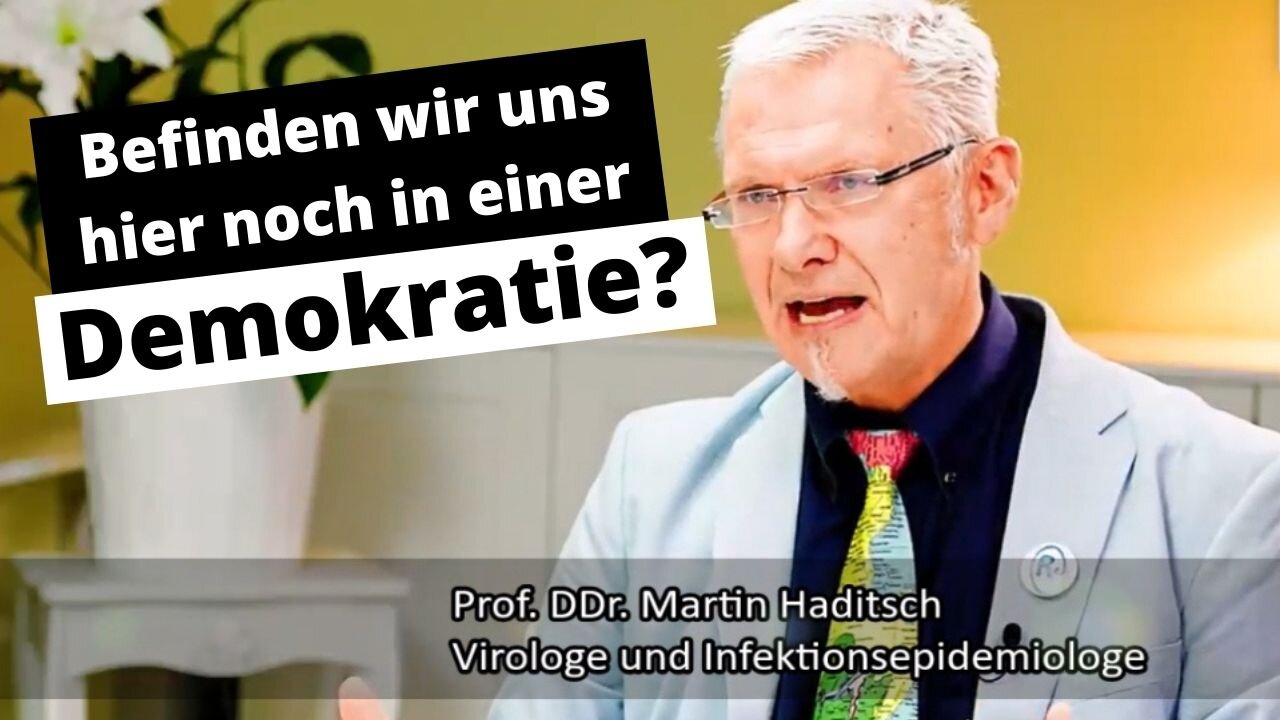 "Ich bin zutiefst betroffen und enttäuscht!" Prof. Haditsch über Zensur und Hausdurchsuchungen