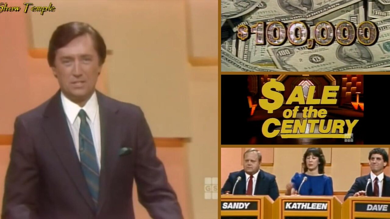 Jim Perry | Sale Of The Century (4-15-85) | Sandy Kathleen Dave | Full Episode | Game Shows