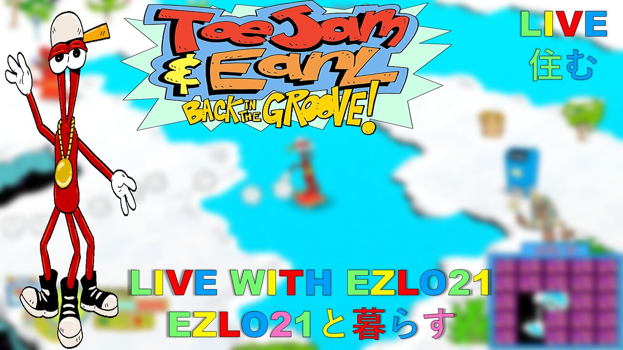 Toejam & Earl: Back in the Groove Old Skool Toejam Run | Live With EZLO21