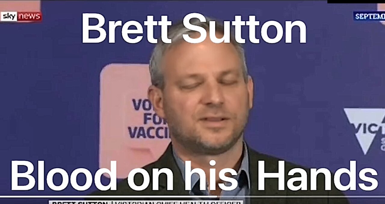 Brett Sutton is against Ivermectin