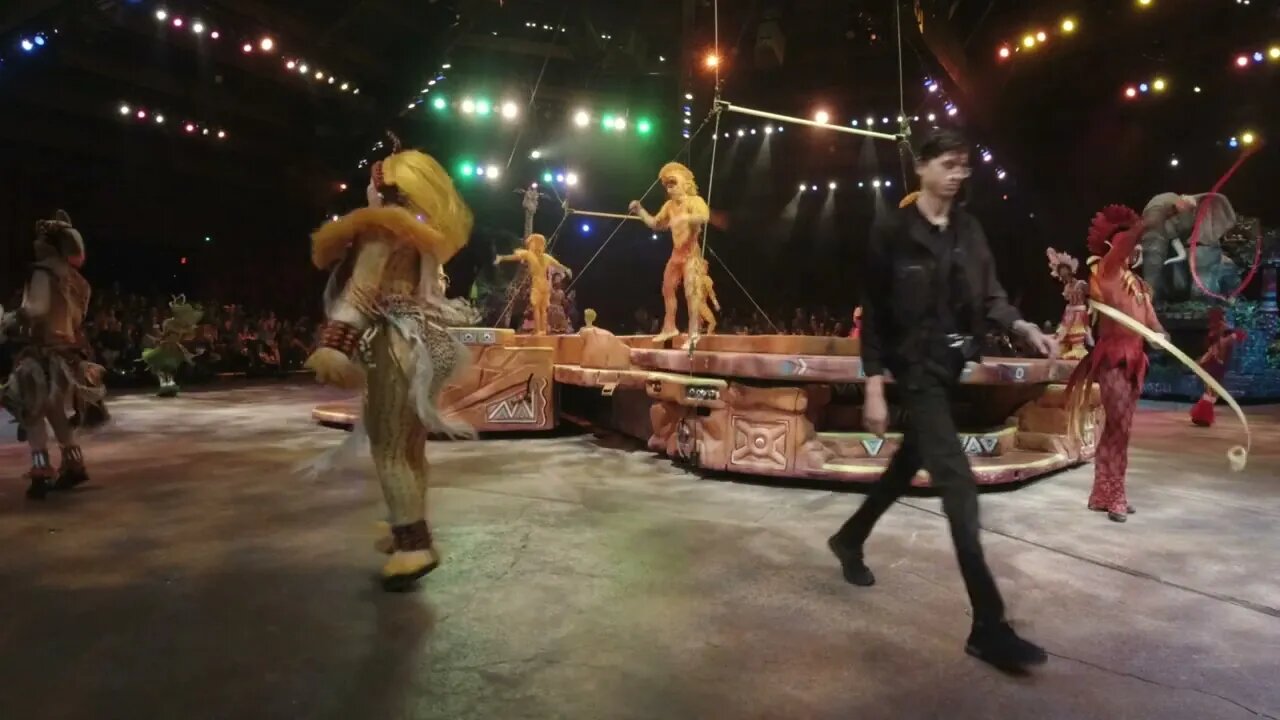 Lion King Show at Animal Kingdom 1 of 2