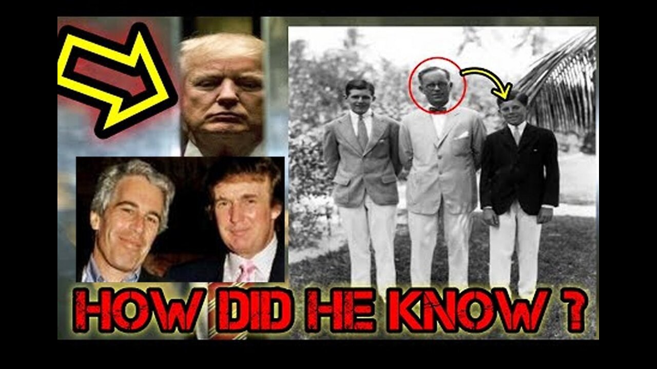 Faggot Psyop JFK Sr. Foretold Pedo Psyop Trump's 'Battle' Against the Global Elite!