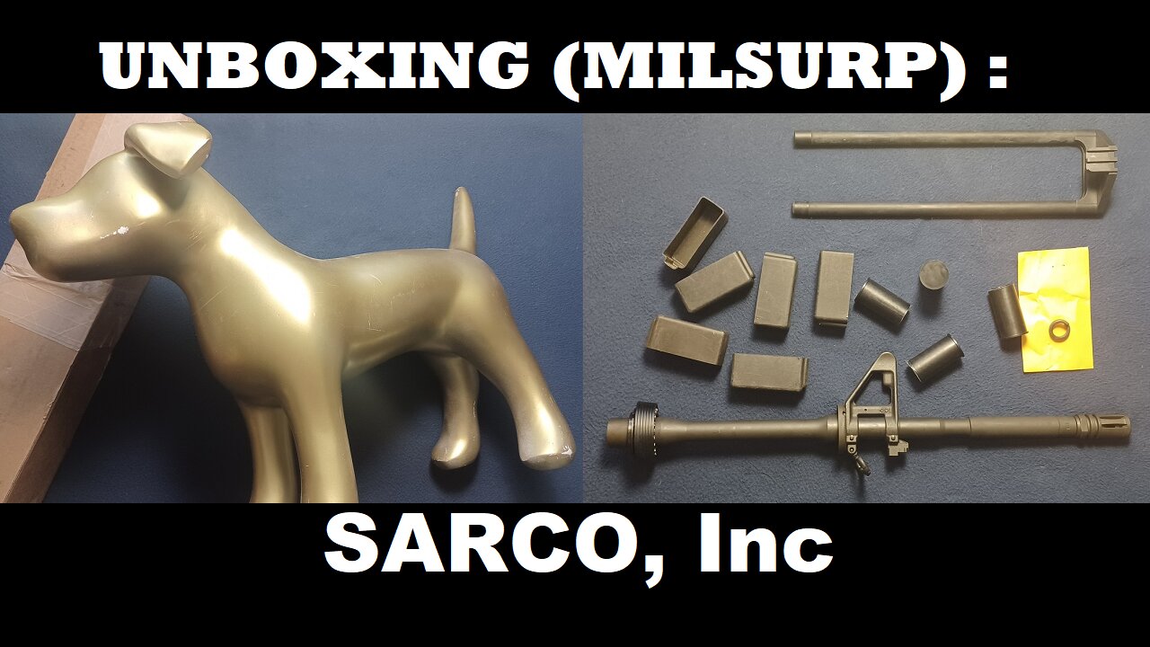 UNBOXING 195: SARCO, Inc. AR15/M16/M4 items.