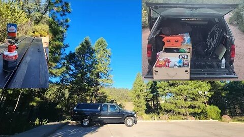 Camping & Cooking In The Woods On My New Stove, With A Friend