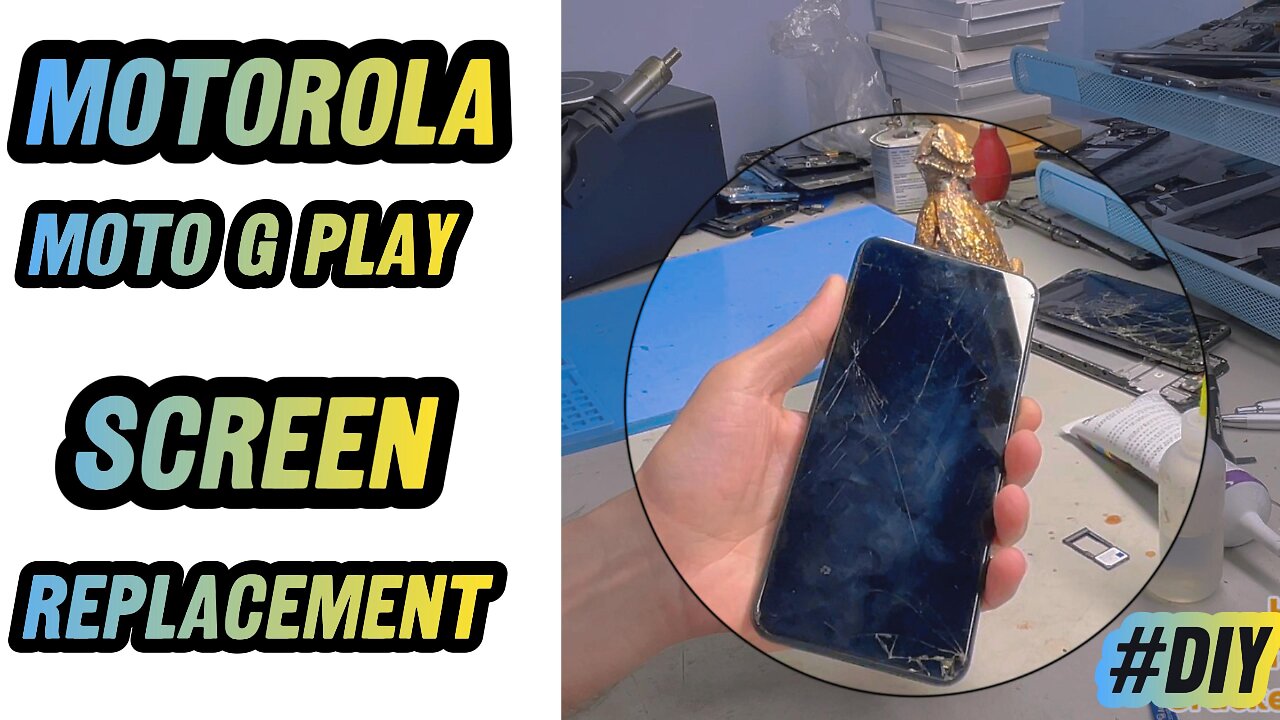 Motorola Moto G Play 2023 Screen Replacement | Full Display DIY