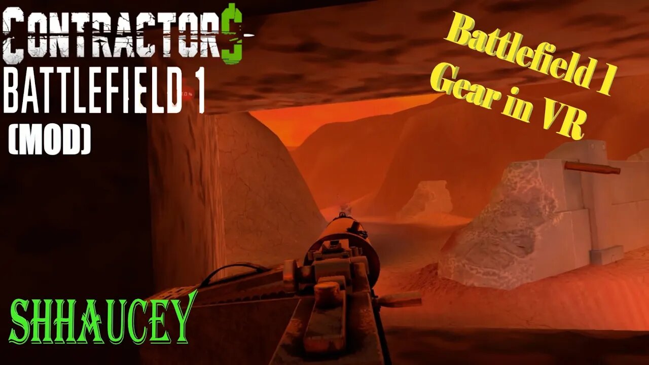 Battlefield 1 Gear In VR | Contractors VR (Battlefield 1 Mod)