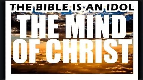 THE MIND OF CHRIST