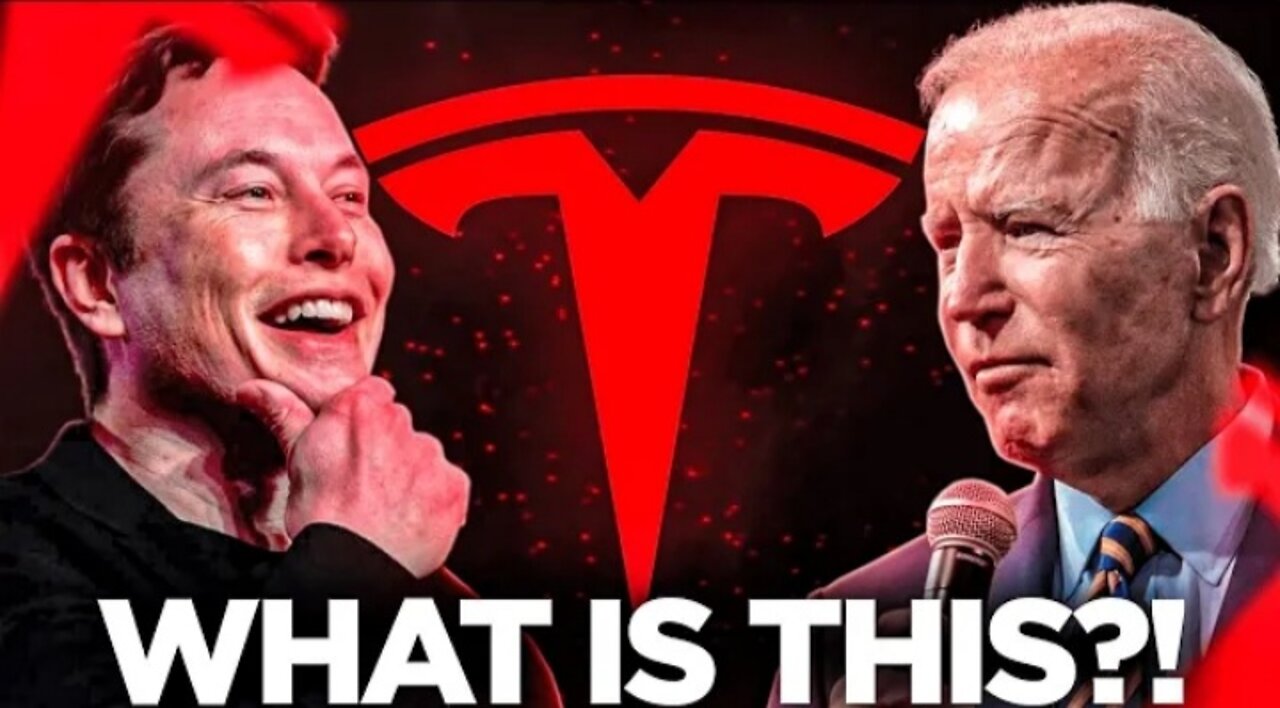 Elon Musk JUST REVEALED Joe Biden's SHOCKING Plans For Tesla!