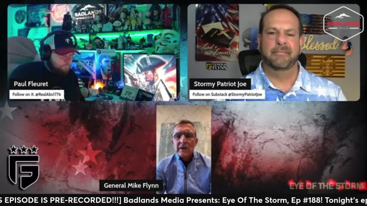 Eye of the Storm Ep. 188 -9-00 PM ET-