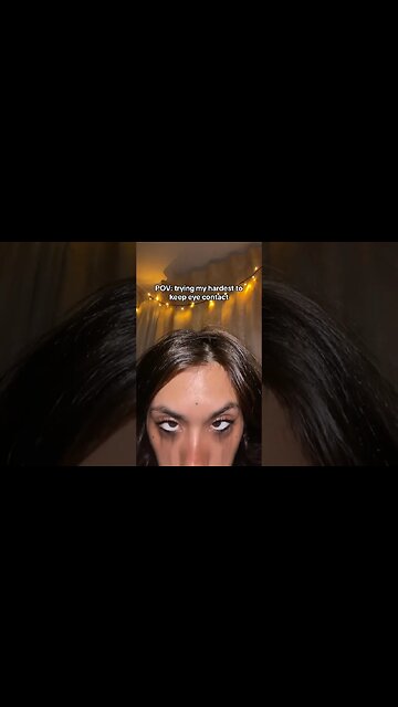 Trying My Hardest To Maintain Eye contact