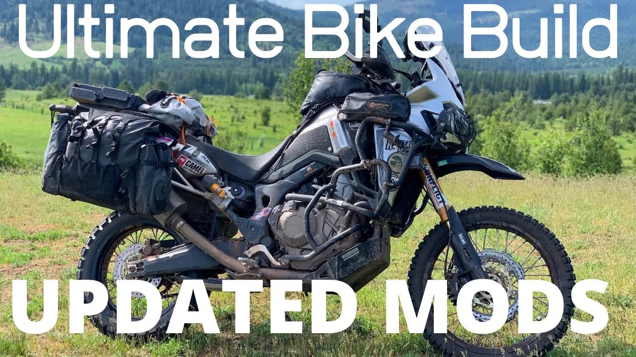 Honda Africa Twin Ultimate Bike Build 🔧( Updated Mod Video)