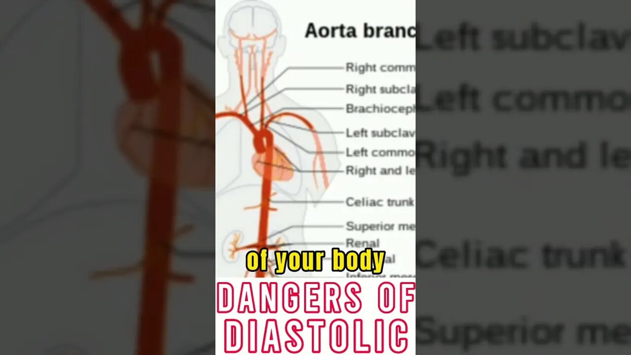 WHICH IS MORE DANGEROUS? SYSTOLIC OR DIASTOLIC BLOOD PRESSURE? #shorts