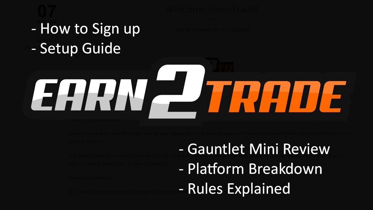 Earn2Trade - Complete Trader Funding Review and Guide