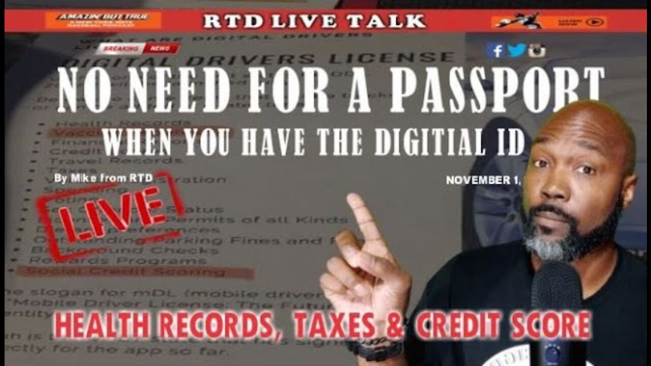 New Digital Driver's License w/ Credit Score & VaqStat's | The People's Talk Show