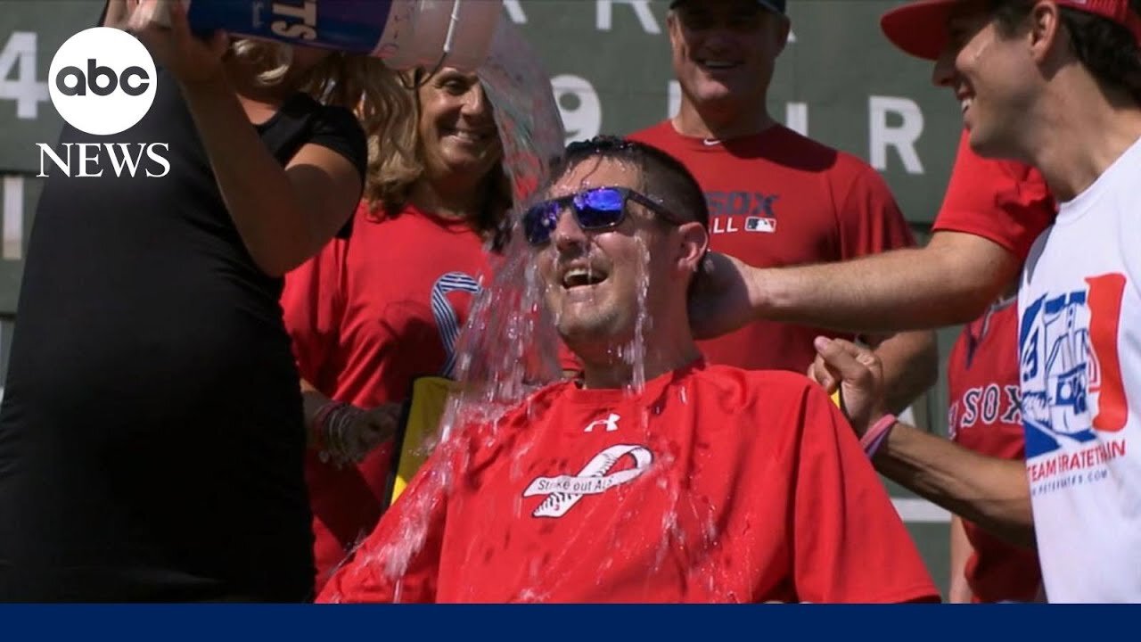 How the Ice Bucket Challenge swept across the world 10 years ago | NE