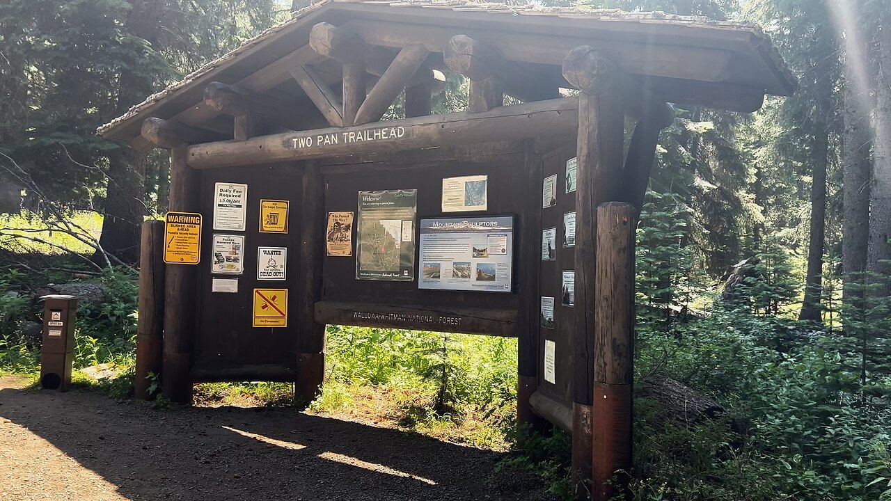 Two Pan Campground & Trailhead, Gateway to Eagle Cap Wilderness! | Lostine Wallowa Whitman Oregon 4K