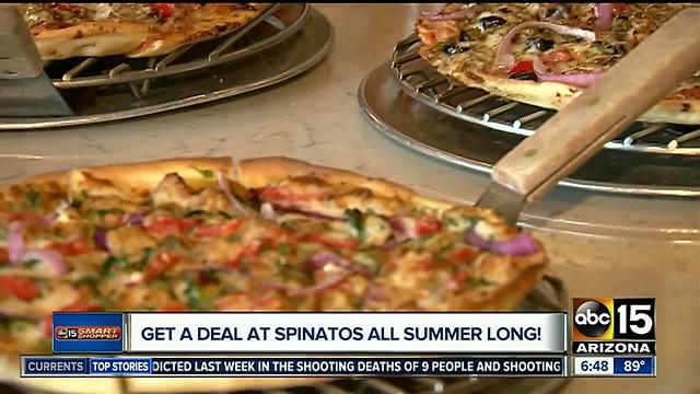 Spinatos offering great deal on pizza and wine