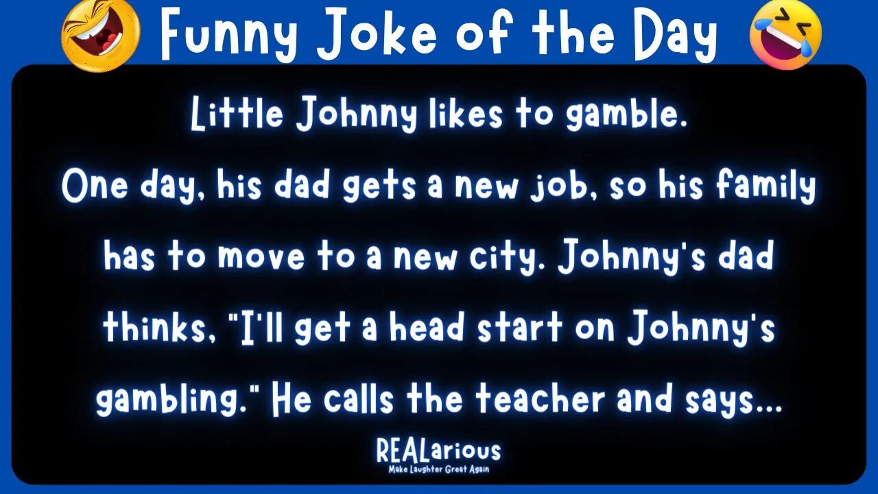 Daily Joke of the Day - Funny Short Joke