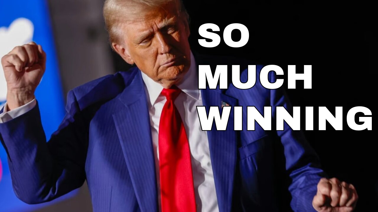 Trump Starts Stacking MAJOR WINS!