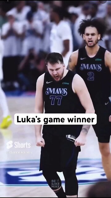 Luka’s game winner #shorts #basketballshorts #basketball #sportsnews #nba #nbaplayoffs #sports