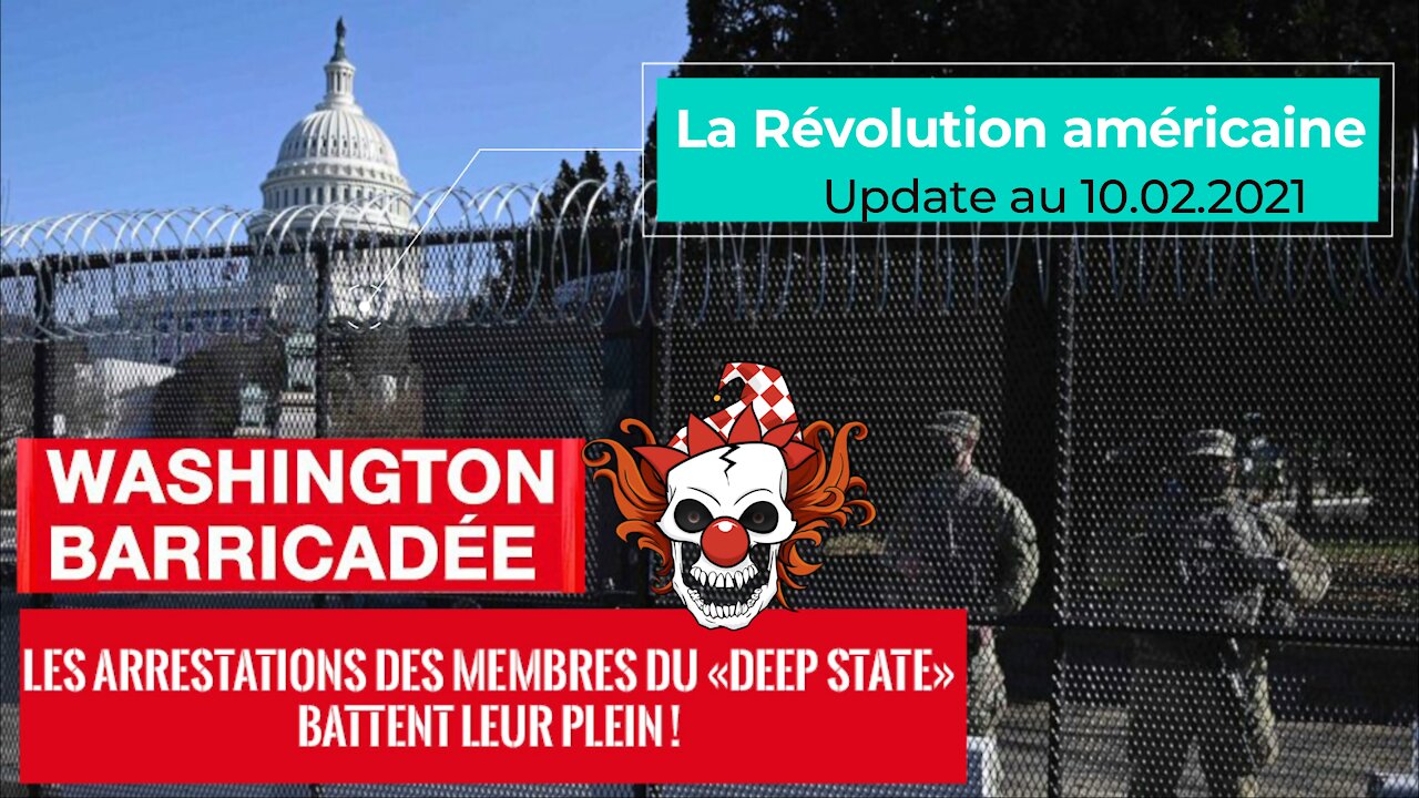 USA/Update au 10.02.2021.Les arrestations battent leur plein ! Lire descriptif (Hd 1080)