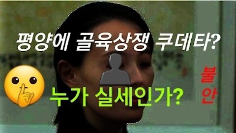 평양에 골육상쟁 쿠데타 소식!