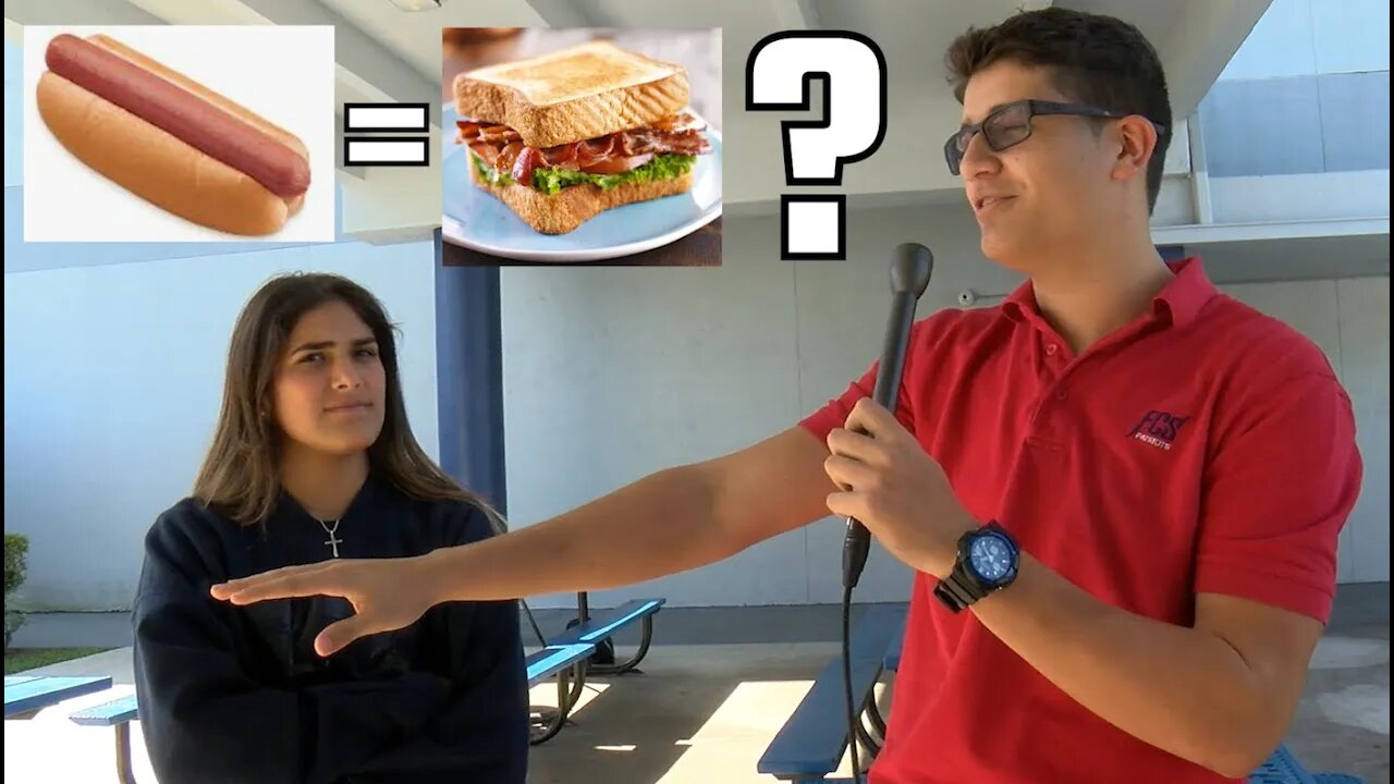 AVE-HEIGHT TALKS (3): Is a Hot Dog a Sandwich?