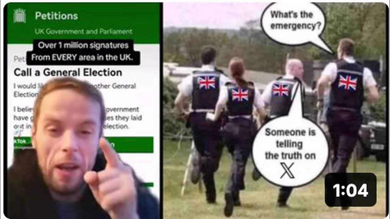 Over two million signatures or new election in the UK completely ignored by regime