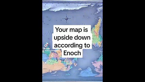 Revealing the Biblical Truth: The Upside-Down Map and the True Direction of the Sun and Moon