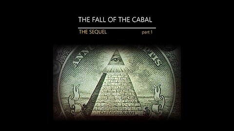 THE BEGINING OF THE END FOR THE CABAL! .......