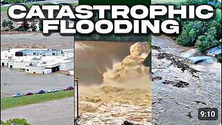 HURRICANE HELENE - Dam Failures, Roads Collapsed, Cities Underwater|