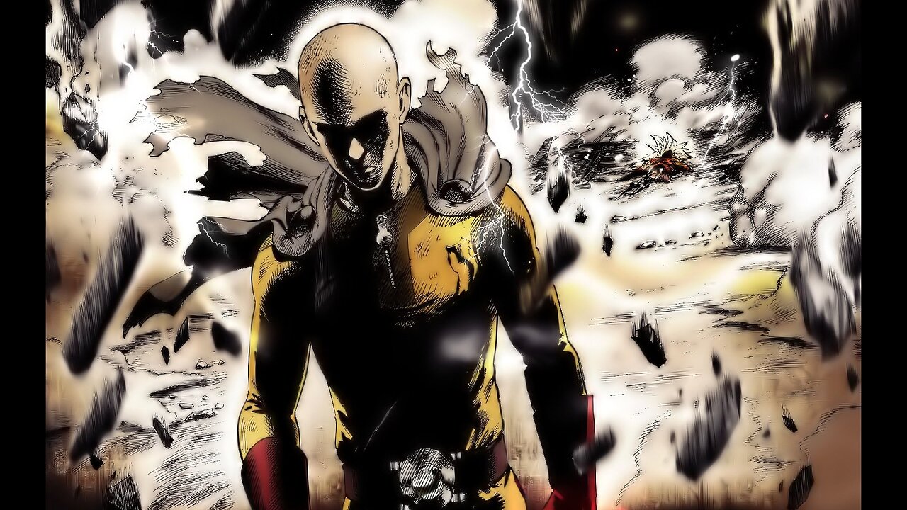 Saitama vs Genos Fight || One Punch Man ||