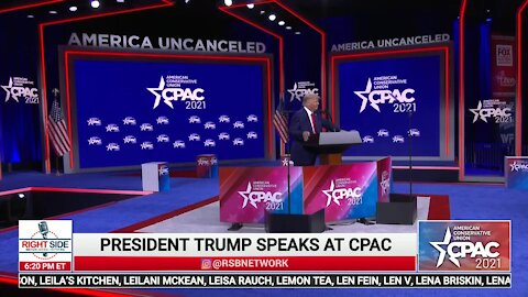 President Donald Trump Full Speech at CPAC 2021 (02/28/2021)
