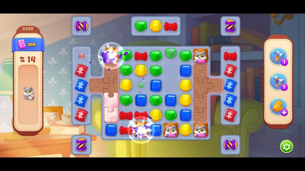 Playrix Homescapes Gameplay Walkthrough Level 6590