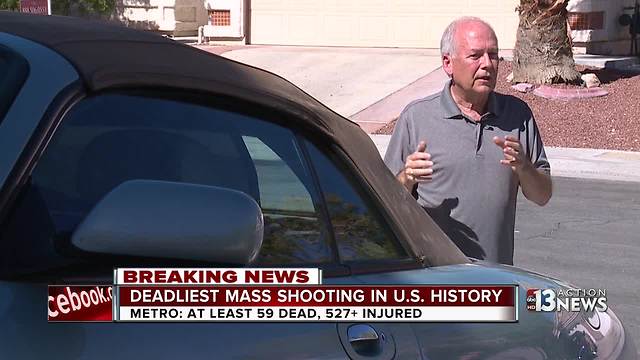 Retired officer helps bring Las Vegas shooting victim to safety