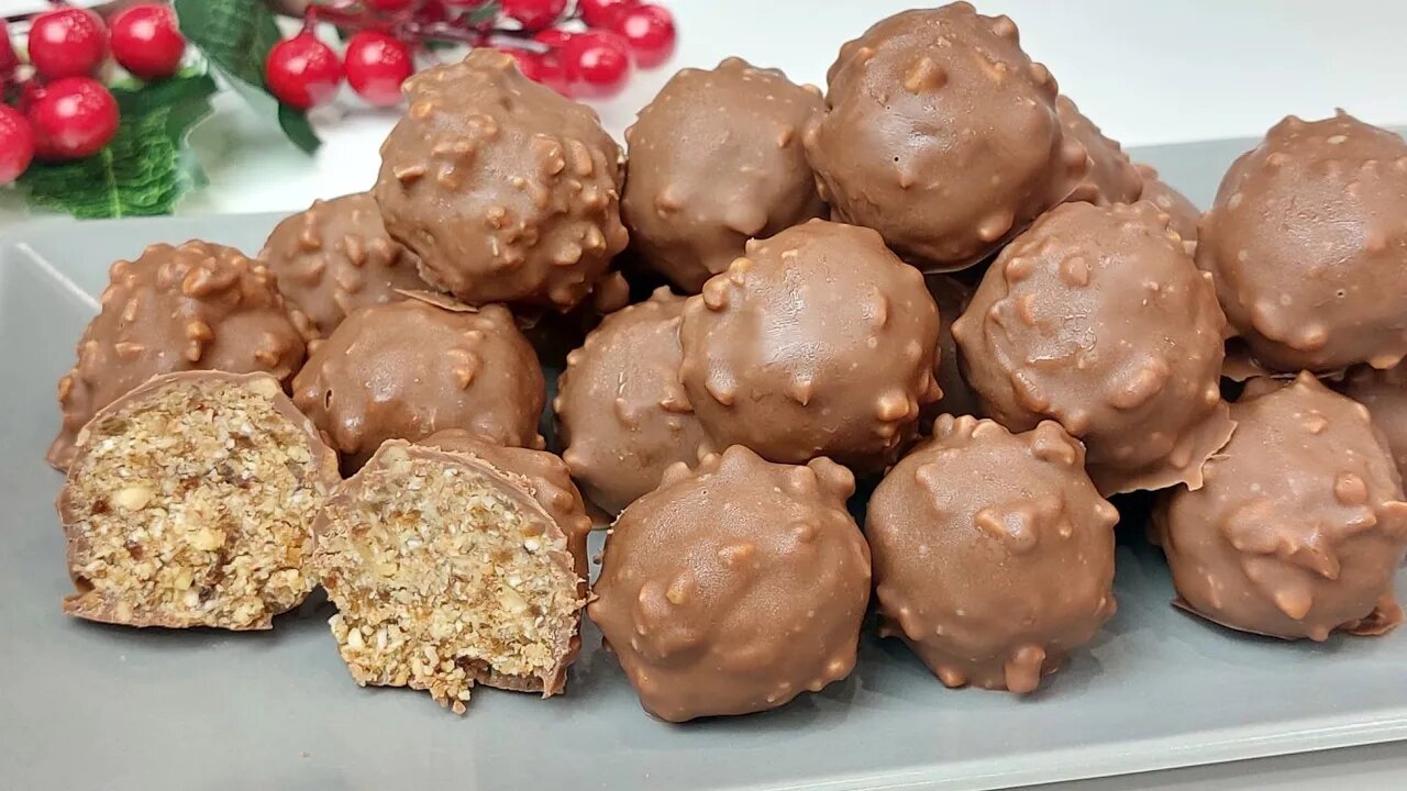 Festive Christmas Treats – No Flour, Eggs, or Butter! Ready in Minutes! 🎄🍬