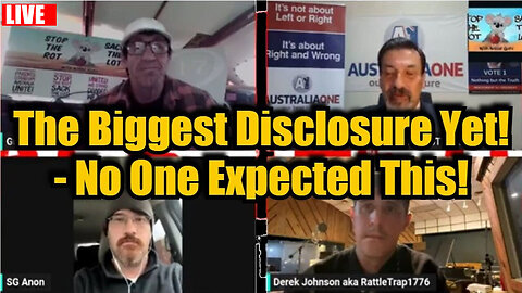 Derek Johnson, Guru & Riccardo Bosi, SG Anon : The Biggest Disclosure Yet - No One Expected This