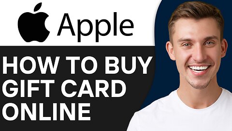 HOW TO BUY APPLE GIFT CARD ONLINE