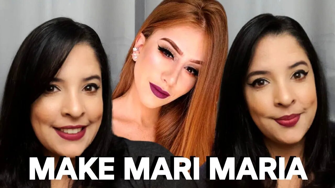 FIZ A MAKE DA MARI MARIA | Passo A Passo (dicas de maquiagem)