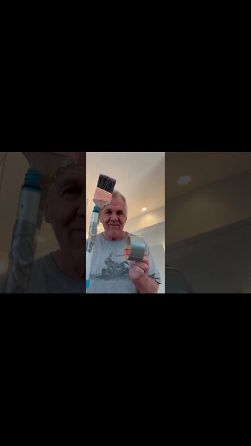 Painting hard to reach? #beginnerpainter #diypainting