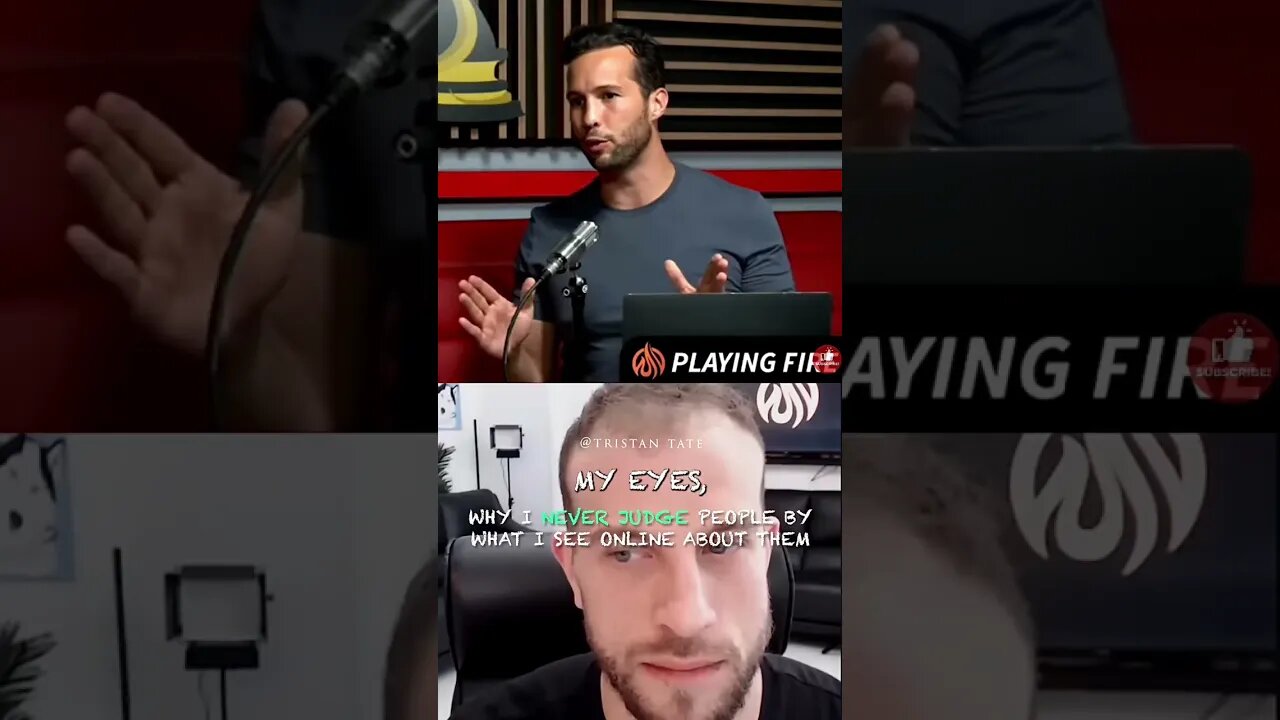 Tristan Tate Never Judge People By Online Appearances #Shorts