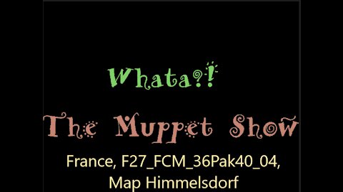 Muppet Show: France, F27_FCM_36Pak40_04, Map Himmelsdorf