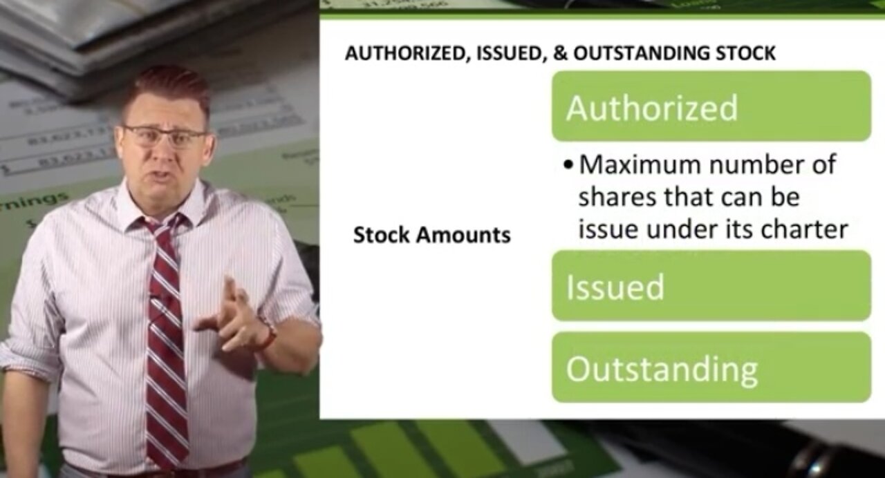 Stockholders' Equity: Authorized, Issued & Outstanding Shares Of Stock