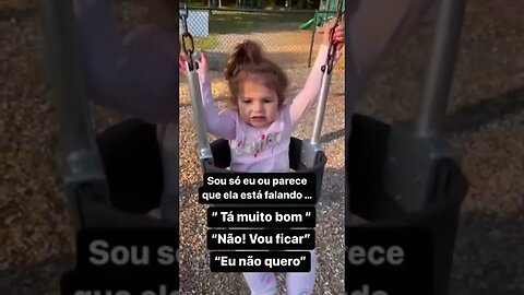 1 ANINHO FALANDO E SE DIVERTINDO NA BALANÇA #eua #kids #crianças #nene