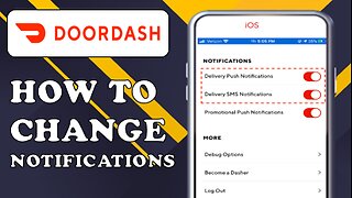 HOW TO CHANGE DOORDASH NOTIFICATION SOUND