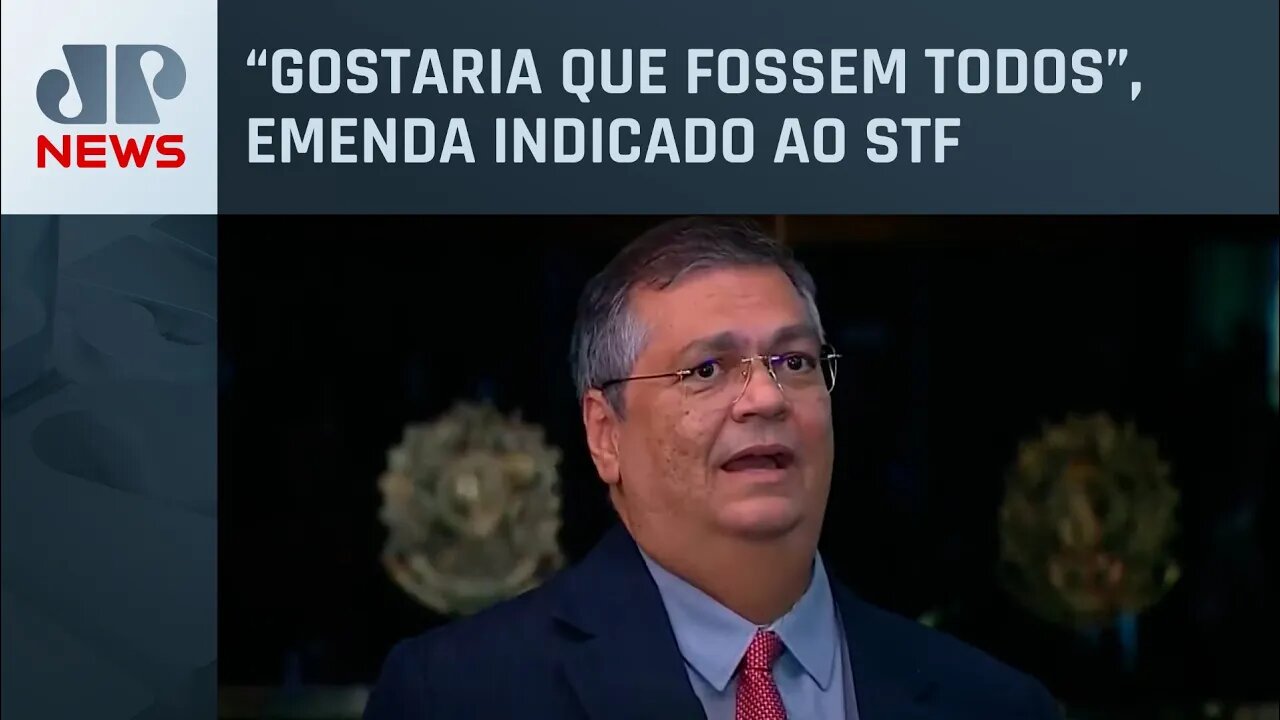 Flávio Dino sobre conversas no Senado sobre sabatina: “90% dos senadores serão alcançados”