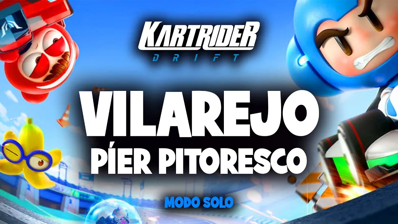 Kartrider Drift - Vilarejo Pier Pitoresco