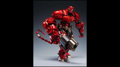 It's Mecha-Hellboy!!! Too Cool!!!