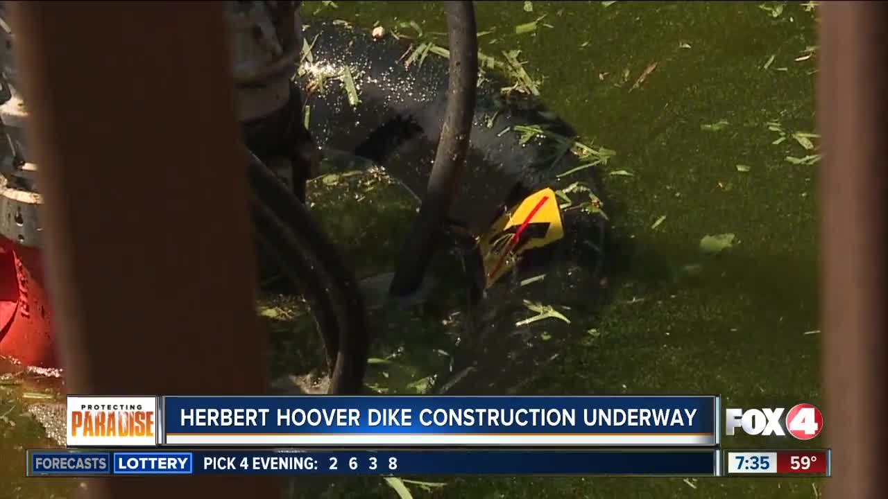 Herbert Hoover Dike repairs are expected to be complete in 2022