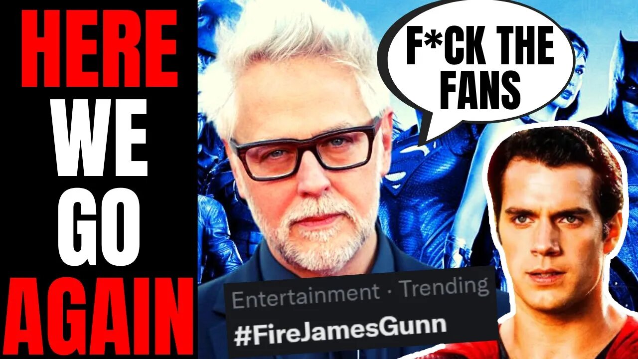 James Gunn BLAMES FANS After BACKLASH To Firing Henry Cavill As Superman | Denies Full DC Reboot?